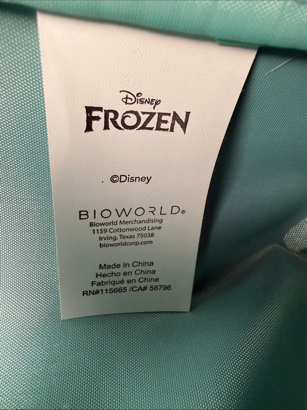 Disney Frozen Elsa Carry On Luggage Hardcover 18" Spinner Suitcase - Picture 7 of 12